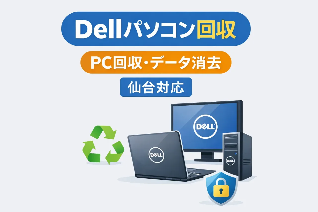 Dellパソコンの回収・処分方法｜法人PC入替時の処理について