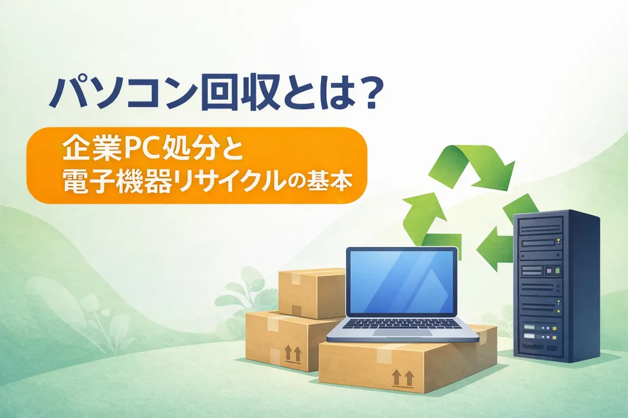 パソコン回収とは？企業PC処分と電子機器リサイクルの基本